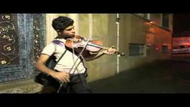 Violinist in the street Iranian