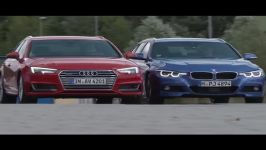 مقایسه دیدنی Audi A4 2016 vs BMW 3 Series 2016