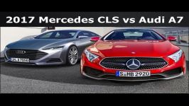 تست رانندگی Mercedes Benz CLS vs Audi A7