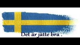 آموزش زبان سوئدی درس 9جملات کاربردی روزانه.
