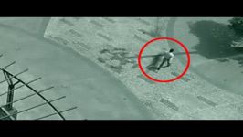 Shocking CCTV Ghost Footage  Ghost Following Man Caught On Camera