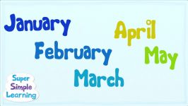 The Months Chant  Super Simple Songs