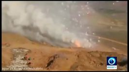 فیلمانفجار 20 تُن مواد محترقه وسایل آتش بازی