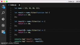 JS ES6  جلسه سوم Arrow Function