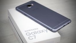 جعبه گشایی Galaxy C7 محصول جدید سامسونگ