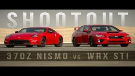 رقابت جذاب سوبارو ایمپرزا WRX STI نیسان 370Z NISMO