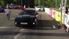 درگ ریسChevrolet Camaro SS LPEوNissan GT R Cobb Stage2