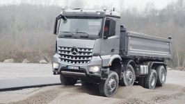 تست آفرود کامیون بنز Actros