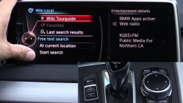  2014 2015 2016 BMW iDrive Touch Infotainment Review with finger writing recognition   