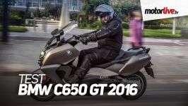  TEST  BMW C650 GT 2016 