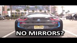  Joyride in the BMW i8 Mirrorless  CES 2016 