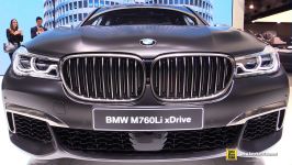  2017 BMW M760Li xDrive V12 600hp  Exterior and Interior Walkaround  Debut 2016 Geneva Motor Sho