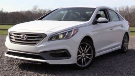  2016 Hyundai Sonata Sport 2.0t Start Up Road Test and In Depth Review 