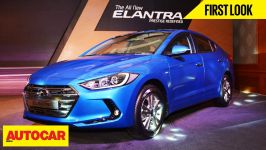  2016 Hyundai Elantra  First Look  Autocar India 