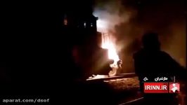 برخورد قطار نیسان در ساری ۲ کشته برجا گذاشت