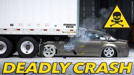  Crash Test Car IIHS + FAIL DEADLY WORST CRASHES EVER 