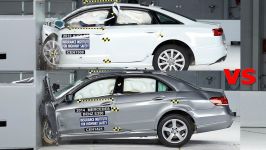  CRASH TEST 2016 Audi A6 vs Mercedes Benz E Class 