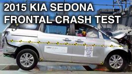  2015 Kia Sedona Crash Test Frontal 