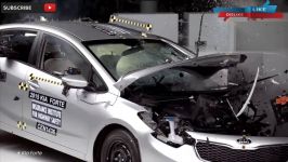  2017 Hyundai Elantra vs 2016 Kia Forte  Car Crash Test 