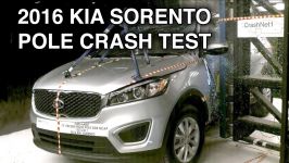  2016 Kia Sorento Crash Test Side Pole 