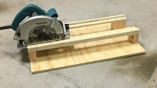 ساخت جیگ چوبی برای برش مستقیم اره دیسکی