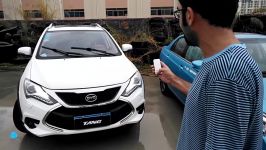 کنترل BYD تانگ ریموت کنترل در فضای پارکینگ