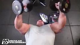 تمرین بازوی Jay Cutler 2013