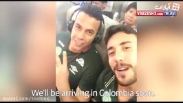 لحظاتی قبل سقوط هواپیمای تیم چاپه کوئنسه برزیل