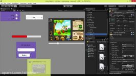آموزش رابط کاربری در یونیتی ۵  جلسه 4