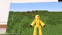 Stik bots in minecraft 2  Stik bot animation movie