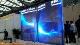 See through Transparent LED Screen glass display