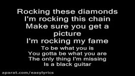 Rihanna  Rockstar 101 Lyrics on Screen