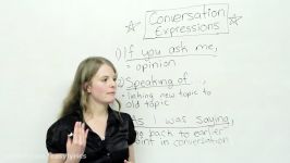 3 expressions to improve your conversation skills