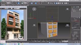 طراحی نما آجری در 3dmax  پارت سوم امیرعامری