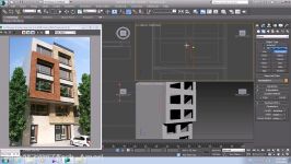طراحی نمای آجری در 3dmax  پارت چهارم امیر عامری