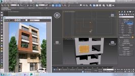 طراحی نما آجری در 3dmax  پارت هفتم امیر عامری