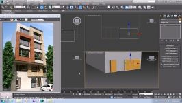 طراحی نما آجری در 3dmax پارت دوم مهندس عامری