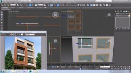 طراحی نما آجری در 3dmax  پارت هشتم امیرعامری