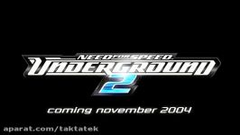 تریلر بازی Need For Speed Underground 2