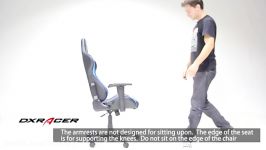 نحوه استفاده مطلوب صندلی Dxracer