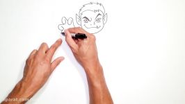 How to Draw Beast Boy Teen Titans Easy Art Lesson