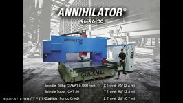 Quickmill Annihilator Right Angle Head Weldment Milling Demo