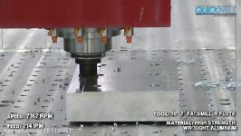 Quickmill Aluminum CNC Milling Demonstration