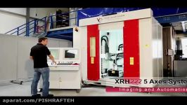 سیستم ایکس ری کابینتی تست قطعات مدل XRH222