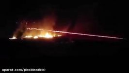 درگیری ارتش عربستان حوثی های یمن باآتش سنگین M 134