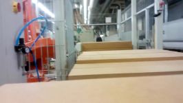 MDF production line