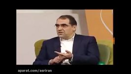 پاسخ های تند وزیر بهداشت در برنامه زنده شبکه یک