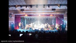 رقص شاد سریع آذری کودکان آیلان در کنسرت موسیقی تهران