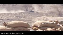 انهدام خودروی ارتش عربستان کورنت در جبهه صرواح مأرب