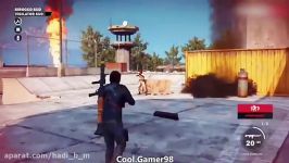 بیچاره رو میخواست بفرسته ماه ولی ...  Just cause 3